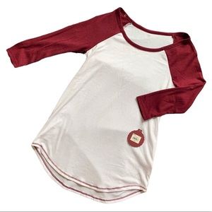 3/4 Sleeve Baseball Tee